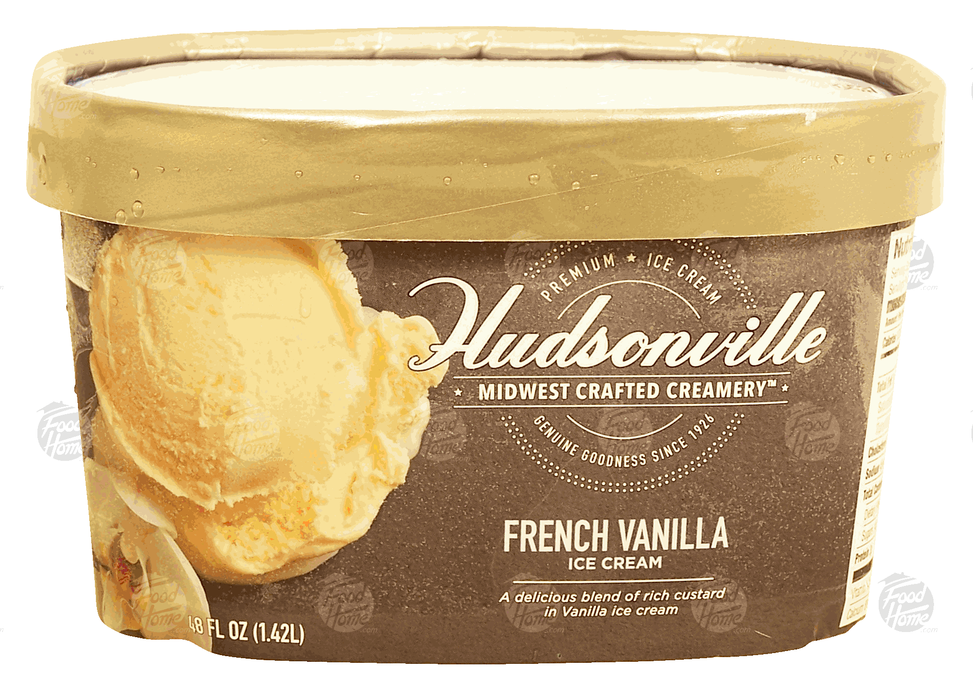 Hudsonville Midwest Crafted Creamery french vanilla ice cream Full-Size Picture